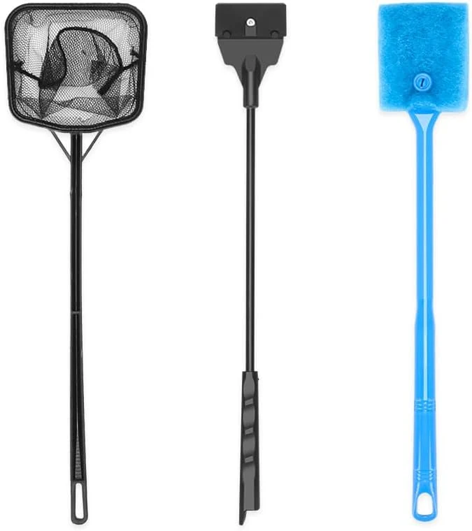 Selected Fish Tank Cleaner Aquarium Cleaning Tools Set of 3 Pieces Include Algae Smart