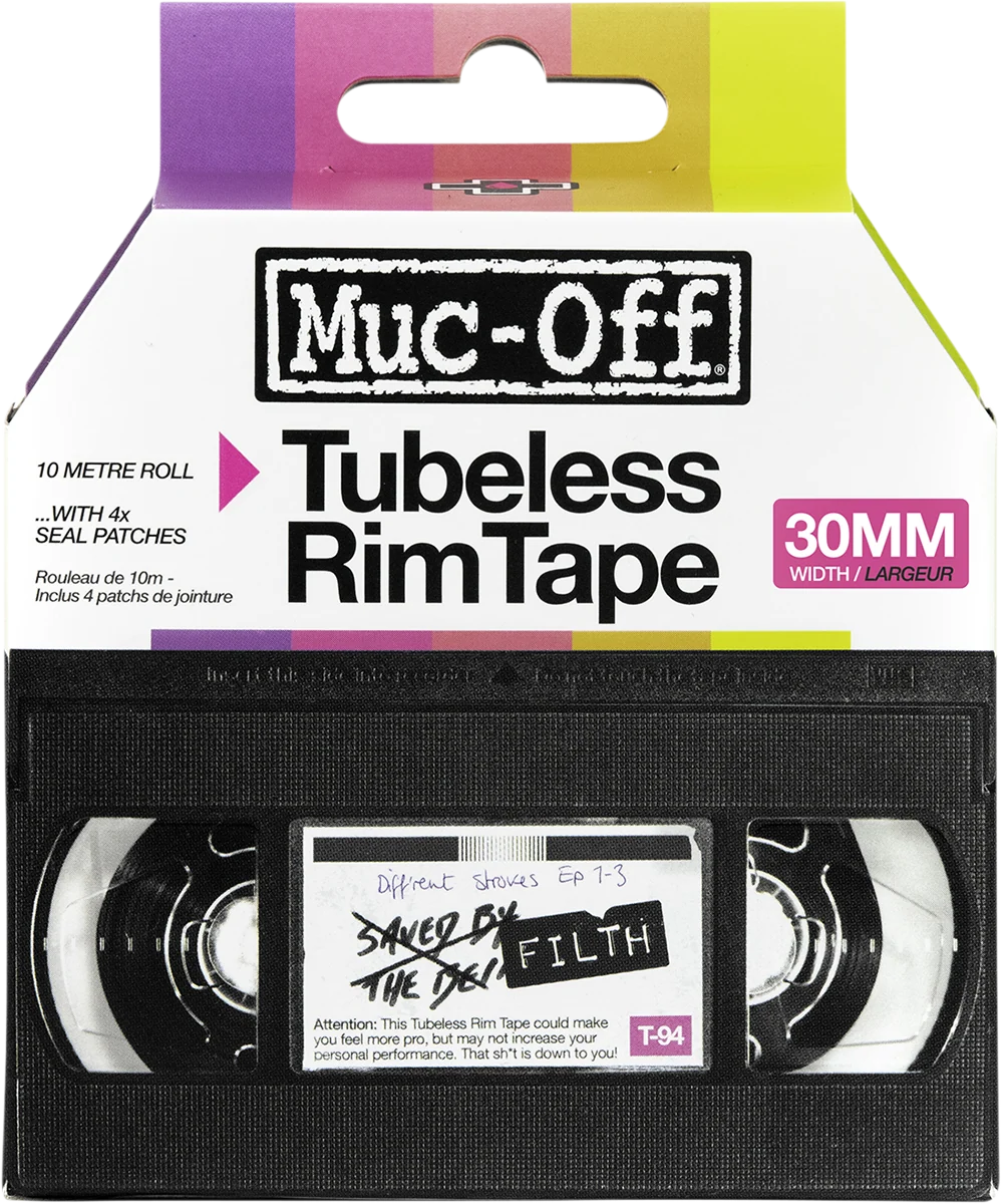 Smooth MUC-OFF USA Rim Tape - 10 m x 30 mm 20072 Soft
