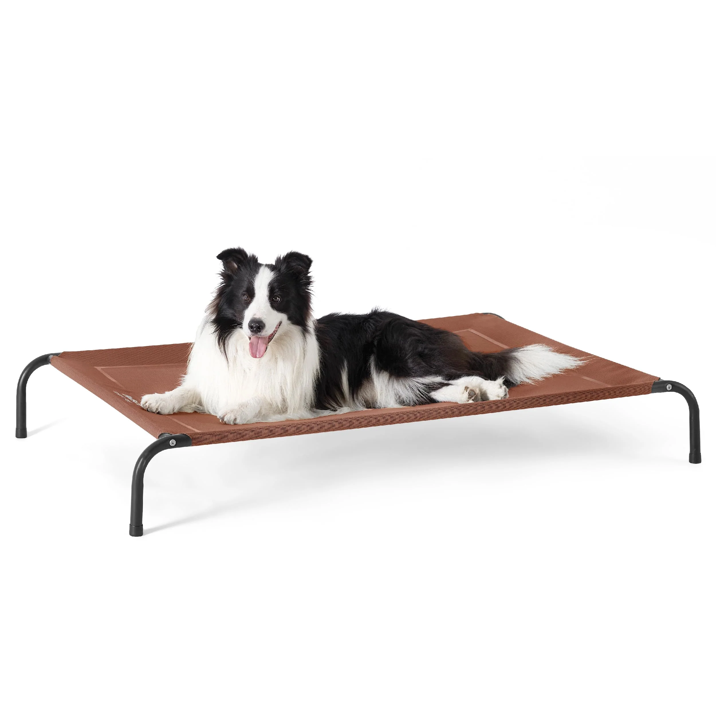 Relaxed Bedsure d Cooling Cots Bed for Large Dogs – 49-Inch Indoor Outdoor Pet Hammock Terracotta Recyclable