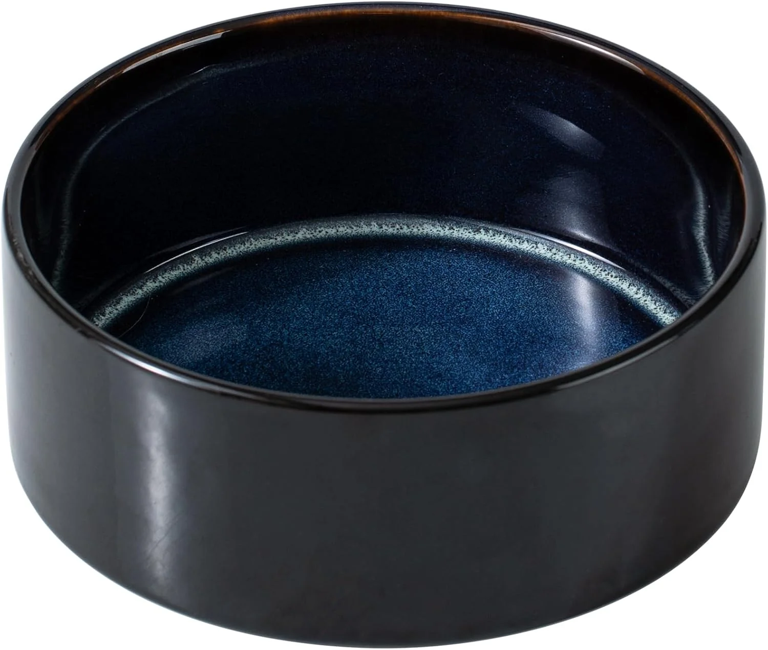 Convenient Ceramic 6.1inch Dog Bowl for Small Breed Dogs Anti-Slip First-Class