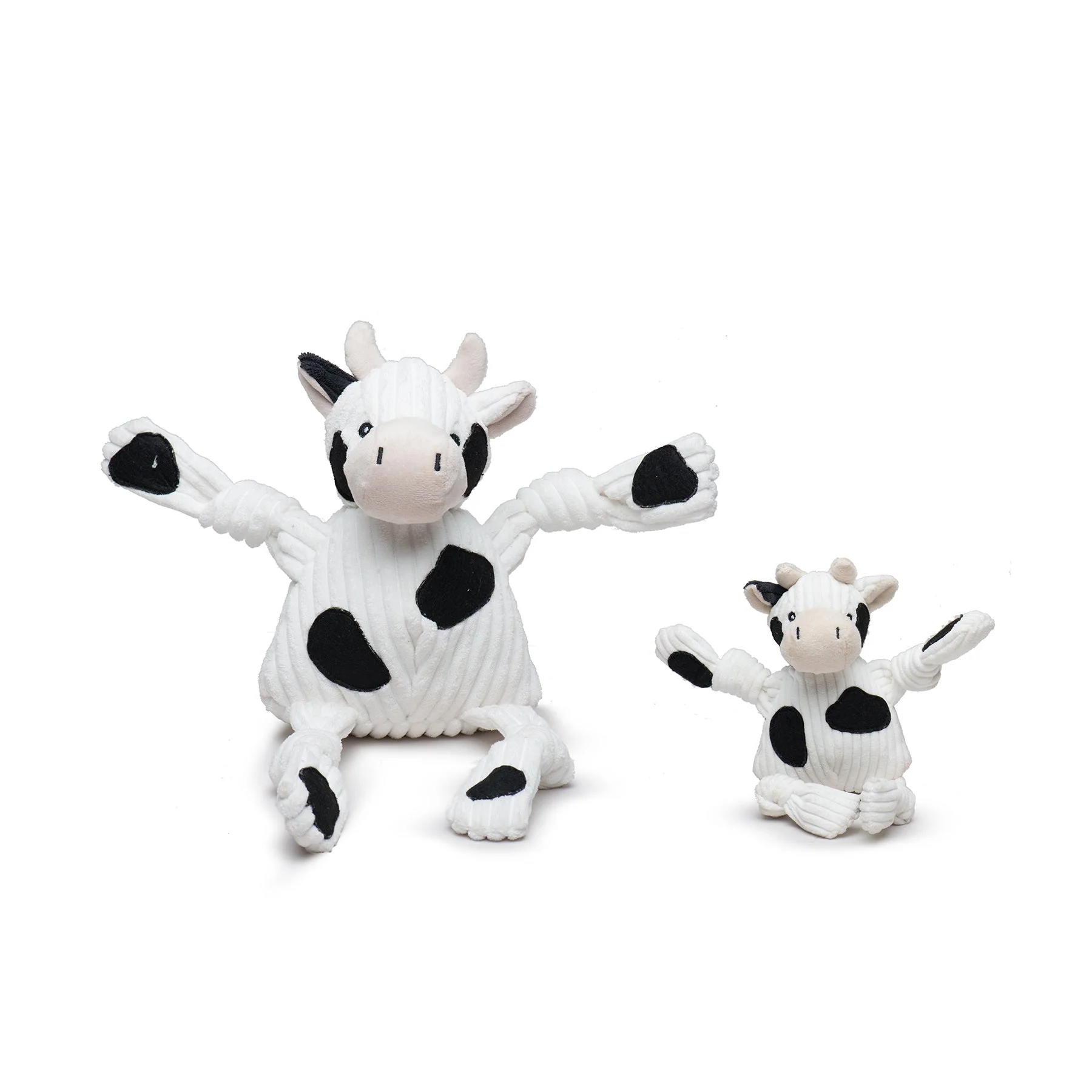 Superior Dottie Cow Knottie® Plush Dog Toy Smart