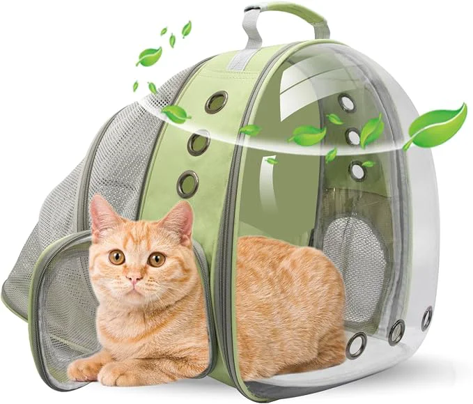 Verified Cat Backpack Carrier Back Expandable Bubble Pet Carrier Backpack Exceptional