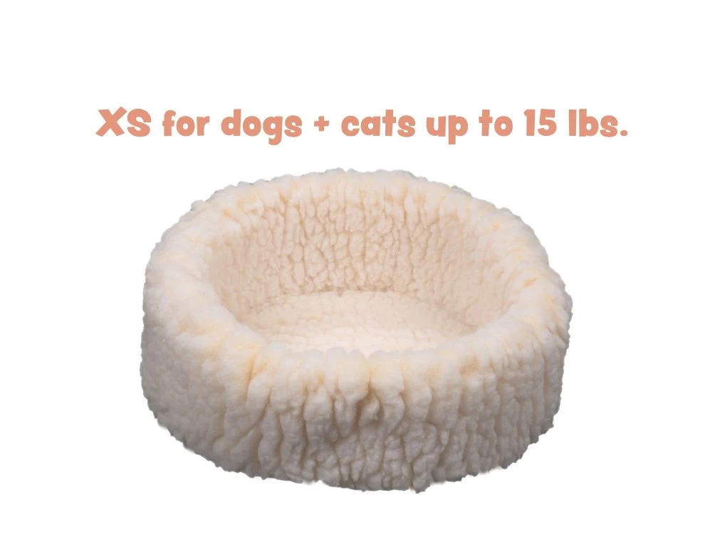 Contemporary HuggleFleece® HuggleSnuggler™ Cat Dog Beds Fine Crafted