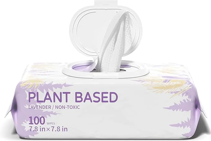 Expertly Made 100 PCS Dog Wipes for Paws and Butt Hypoallergenic Pets Cleansing Deodorizing Anal Gland Hygienic Puppy Wipes for Dogs Face and Body Wipes Cleaning Fur Doggie Wipes Doggy Wipes Lavender About This Healthy