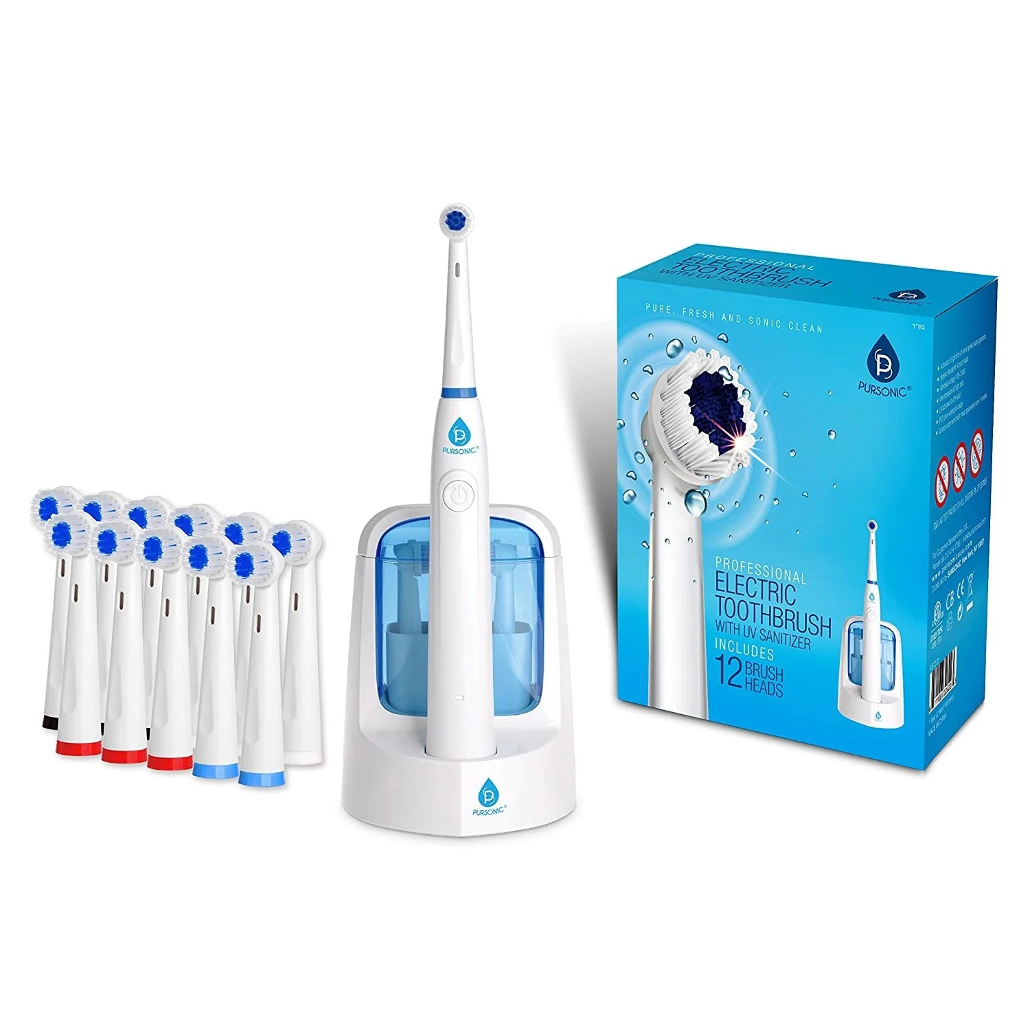 Modern Power Rechargeable Electric Toothbrush With UV Sanitizing Function Authentic
