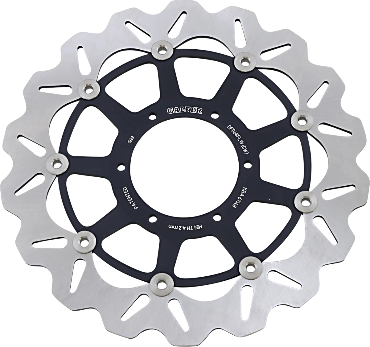 World-Class GALFER Front Rotor DF068CW Advanced