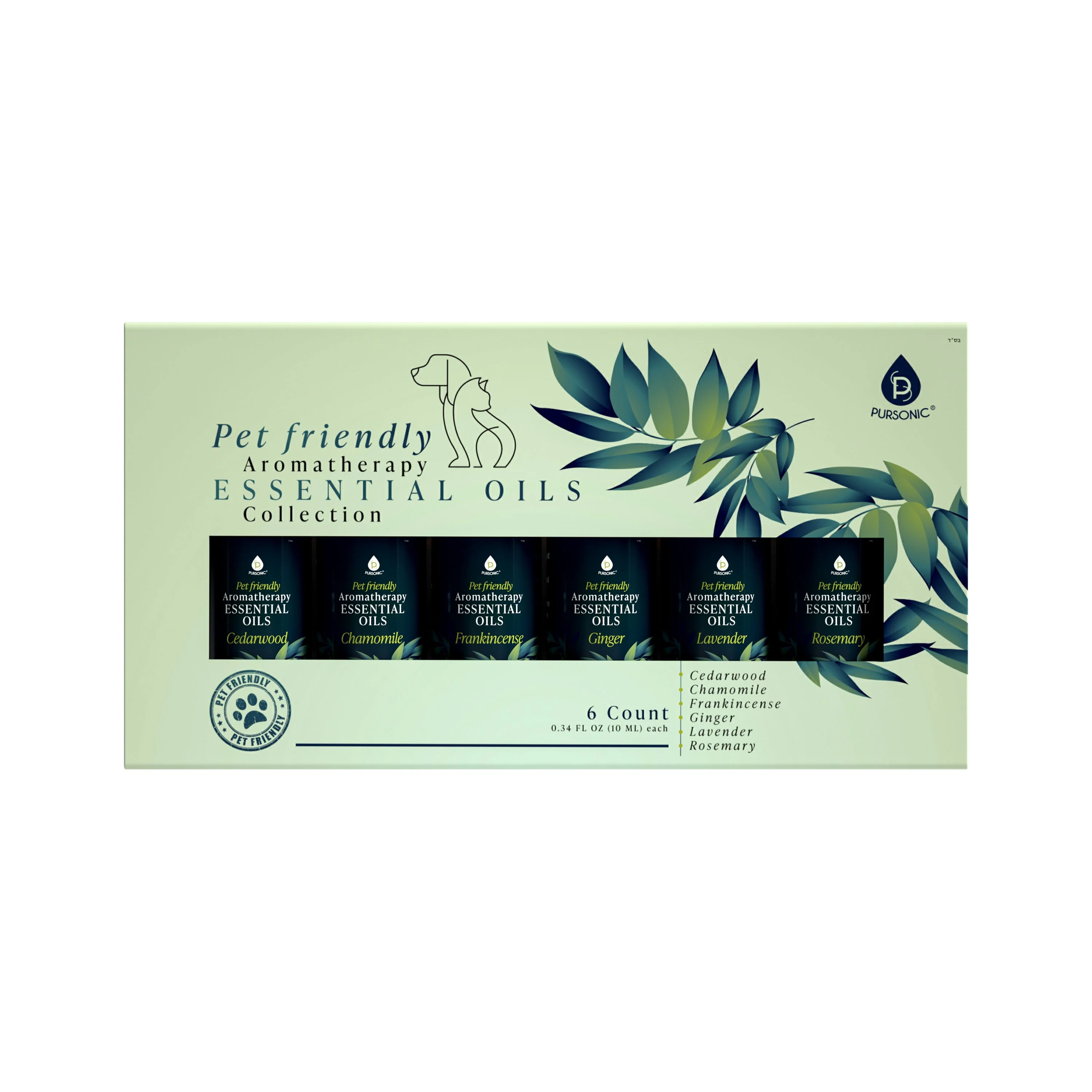 Powerful Pet Friendly 6 Pack Aromatherapy Collection Exceptional