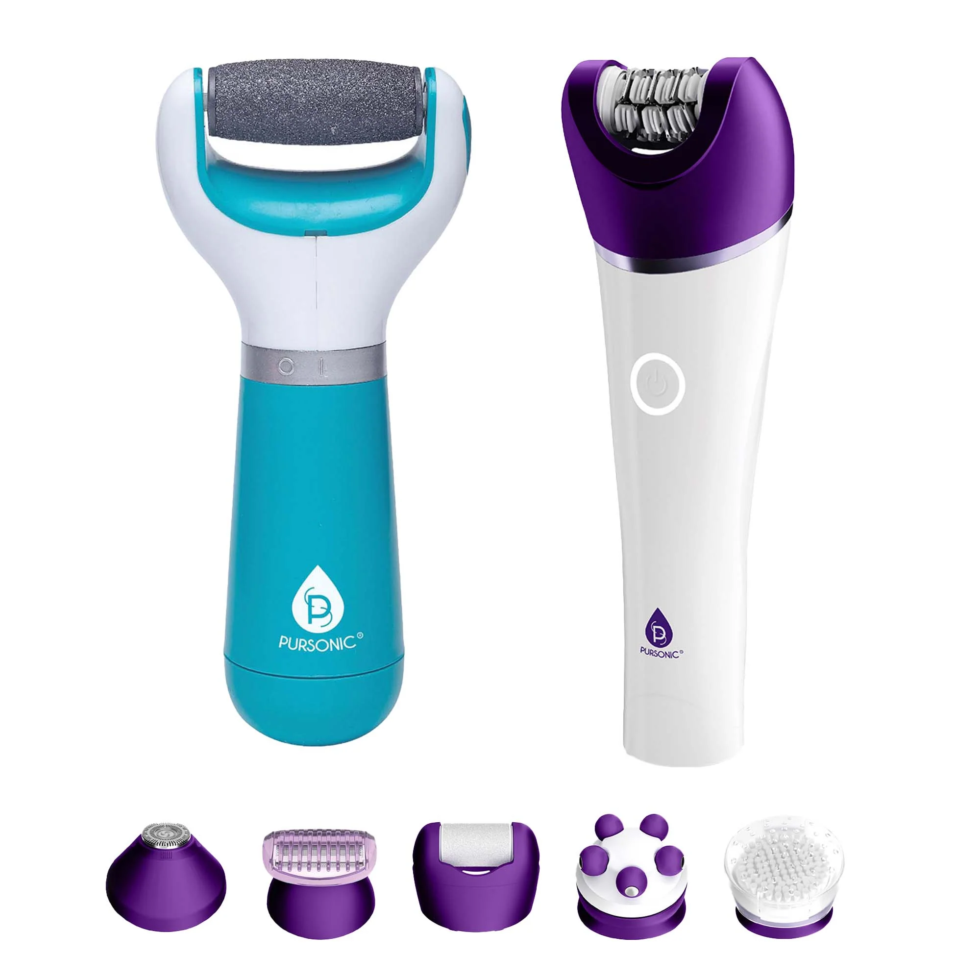 Elite Smooth Skin Essentials Bundle – 6-in-1 Epilator Callus Remover Quality
