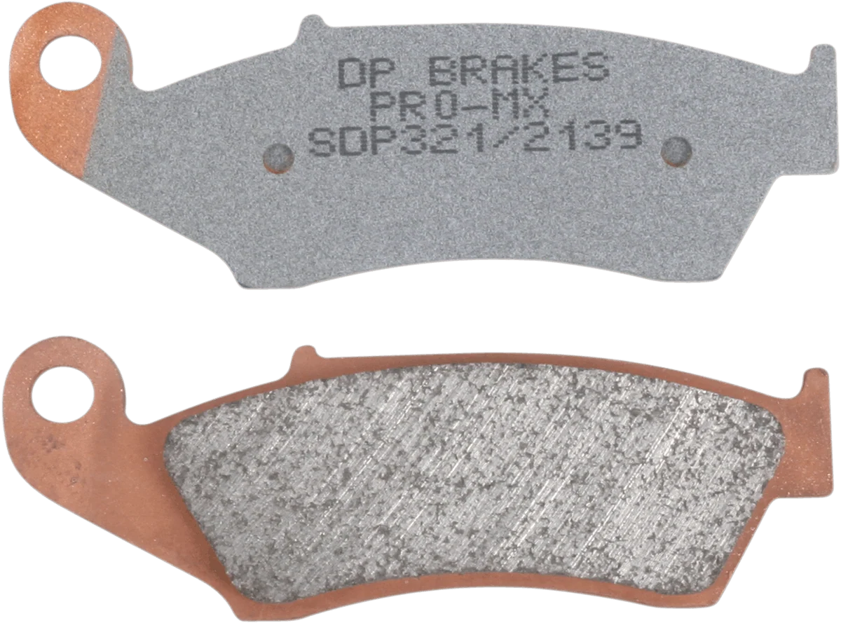 Eco-Friendly DP BRAKES Pro MX Sintered Brake Pads - SDP321 SDP321 Trusted