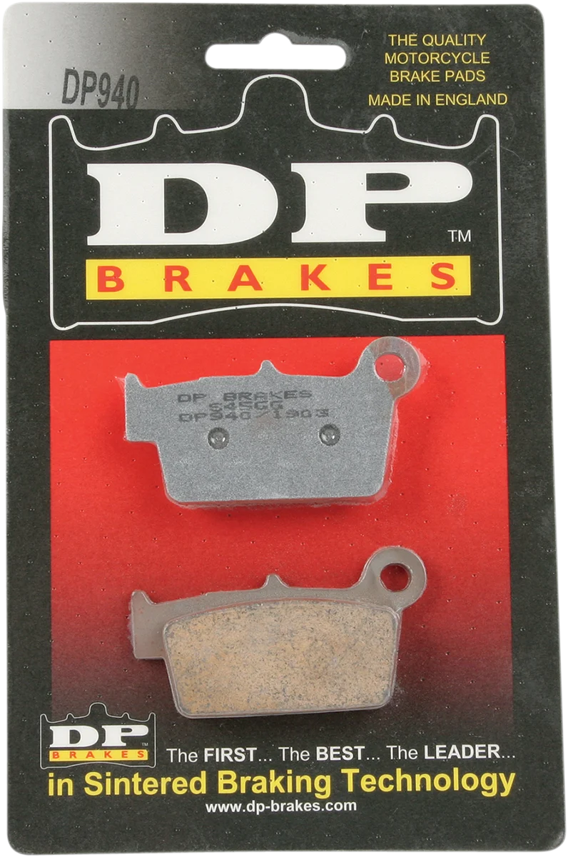 Long-Lasting DP BRAKES Standard Brake Pads DP940 Effective