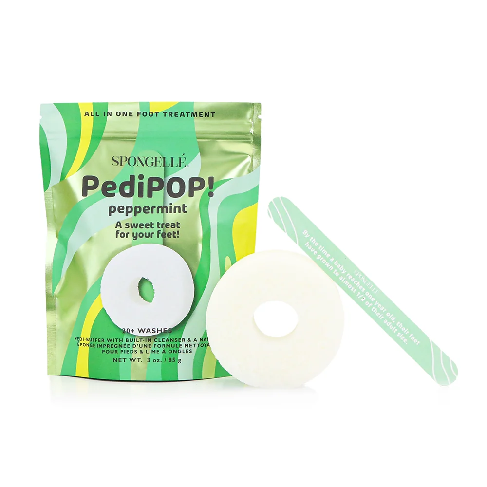 Luxury Peppermint PediPOP Pedi Buffer Nail File Next-Generation