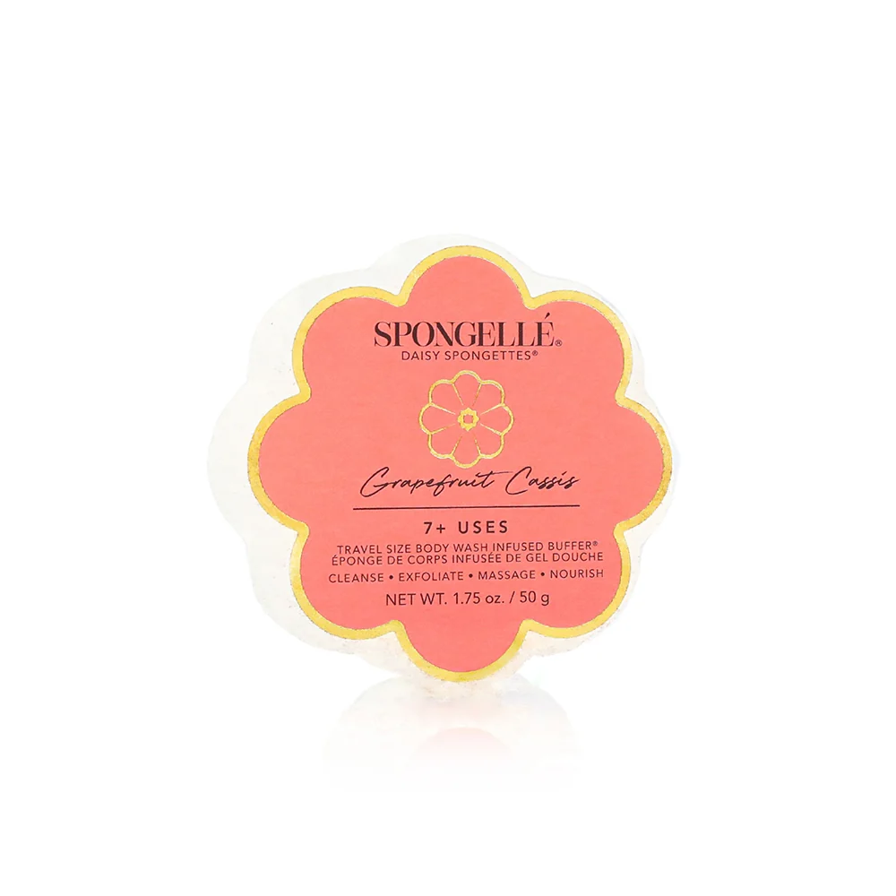 Versatile Grapefruit Cassis Daisy Spongette Refined