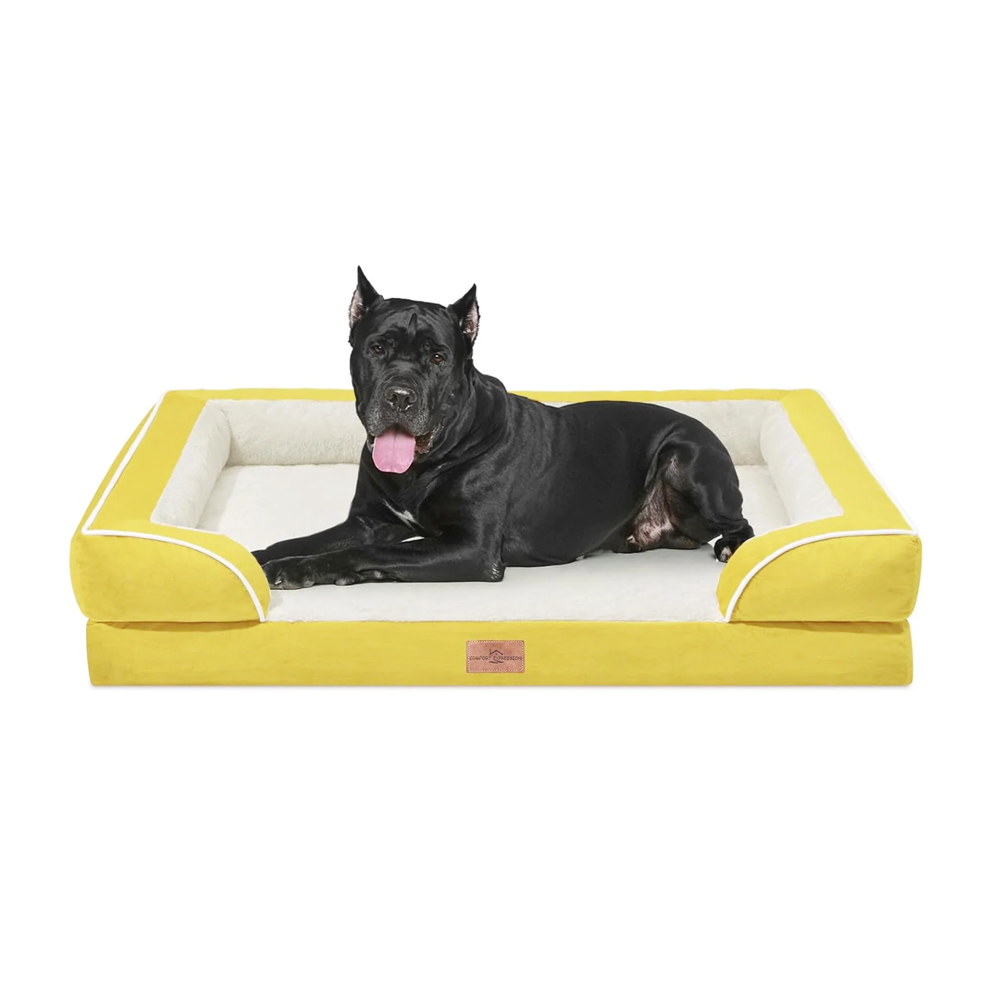 Sustainable Comfort Expression Orthopedic Dog Bed for Extra Large Spicy VisaMastercardMaestroApple PayDiscoverShop Pay Quality