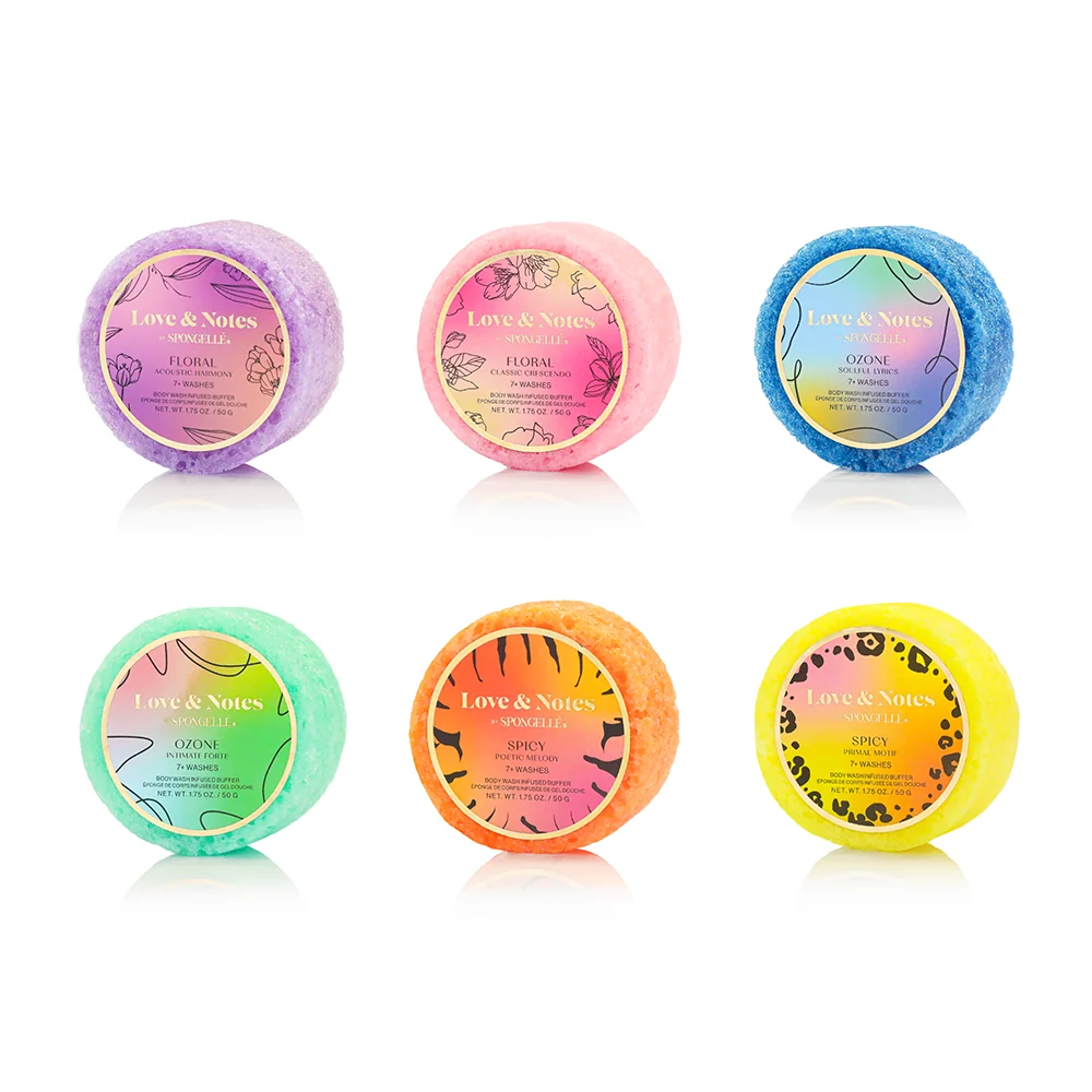Dependable Love Notes Spongette Assorted Pack Functional