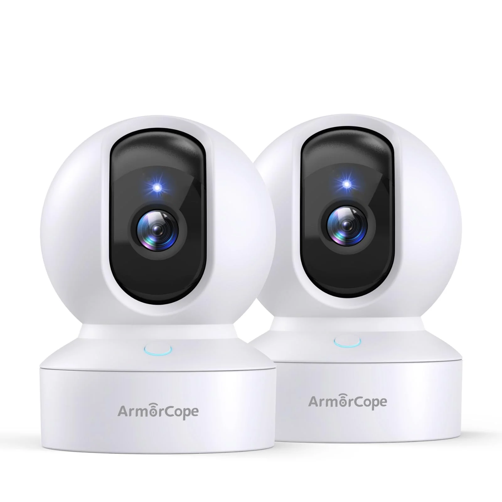 Excellent Armorcope Pet Camera 2K HD – 360° Pan Tilt MagivPix Night Vision Motion Tracking 2-Pack Proven