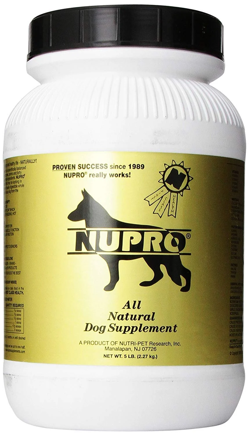 Secure Nupro All Natural Dog Supplement 5 lb – Corn- Coat Digestion Support High-Grade