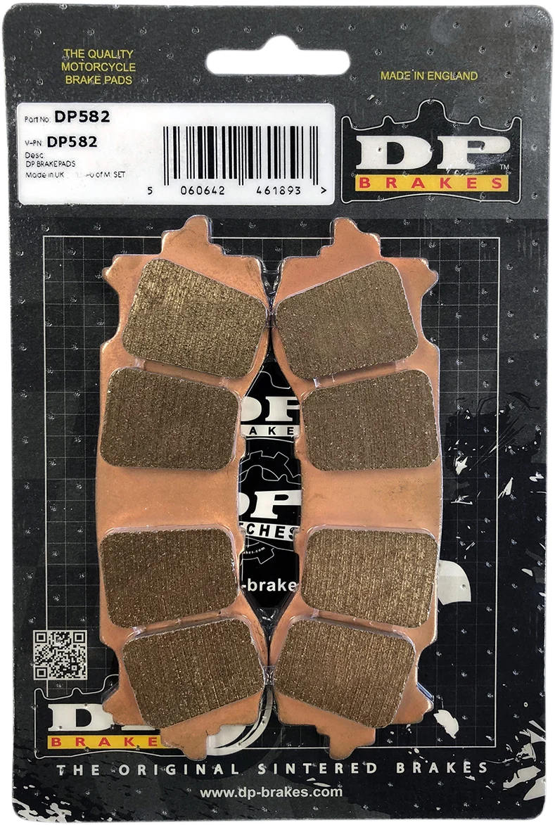 Outstanding DP BRAKES Standard Brake Pads - GL1800 Gold Wing DP582 Effective
