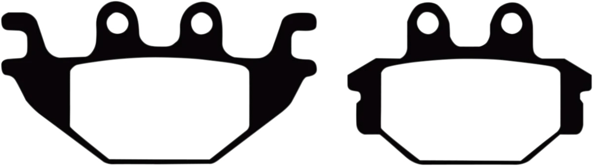 Original DP BRAKES Standard Brake Pads - Kymco DP967 Comfortable