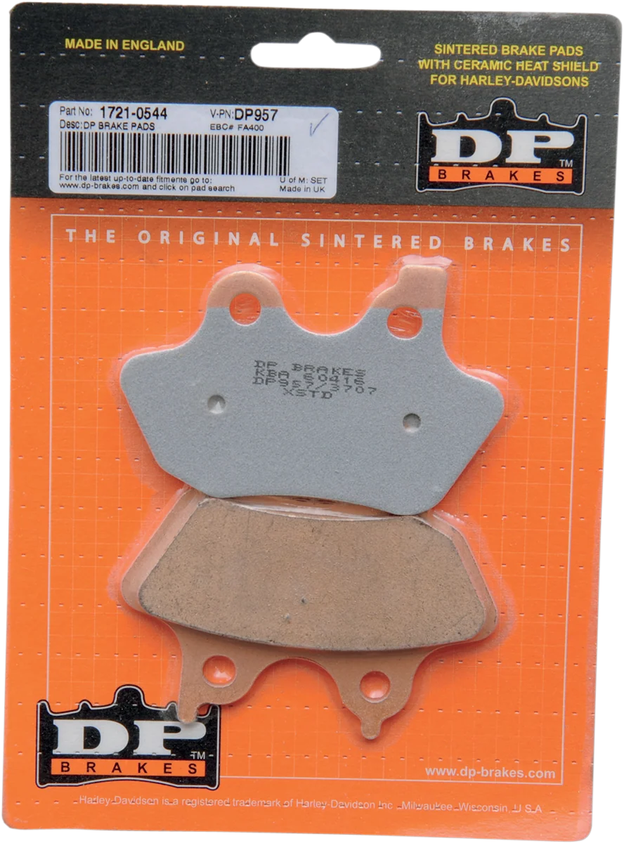 Flexible DP BRAKES Sintered Brake Pads - DP957 DP957 Soft