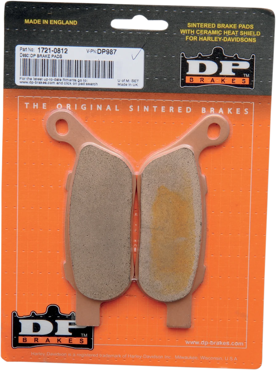 Clean DP BRAKES Sintered Brake Pads - DP987 DP987 Excellent