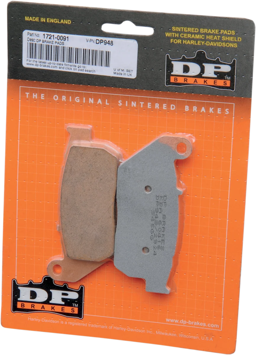Exclusive DP BRAKES Sintered Brake Pads - DP948 DP948 Convenient