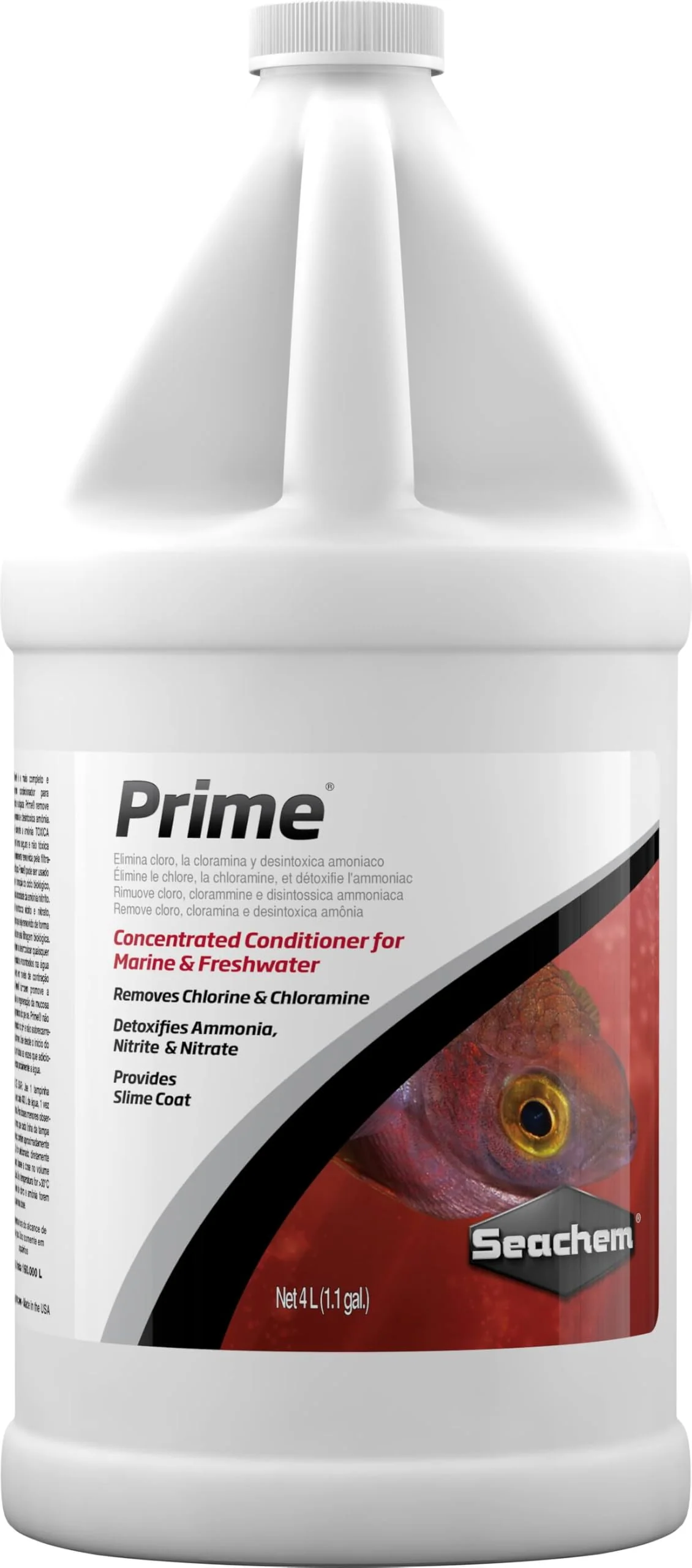 High-Quality Seachem Prime Fresh Saltwater Conditioner – Chemical Remover Detoxifier 1 gal Responsible