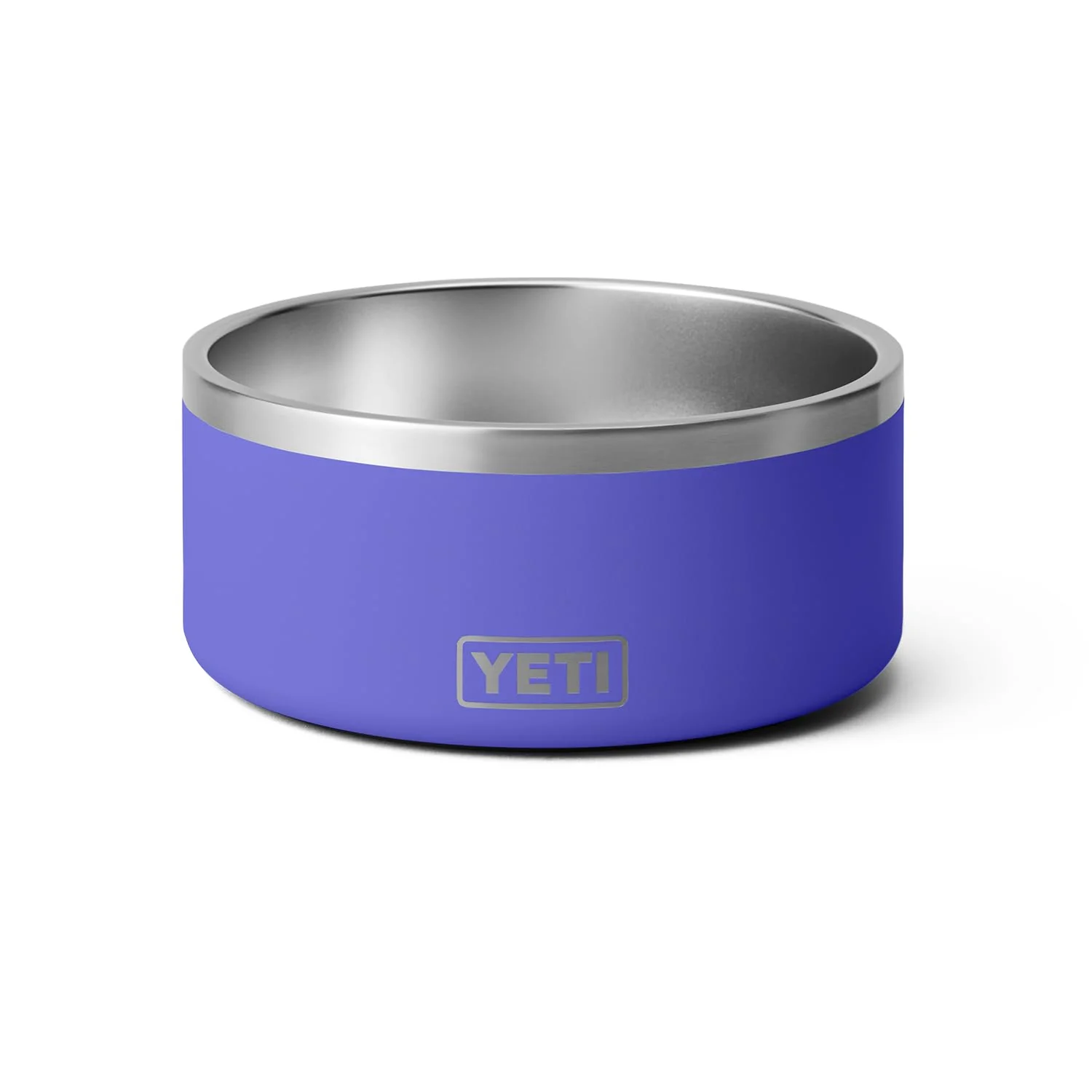 Smooth YETI Boomer 8 Dog Bowl - 64 oz Stainless Steel Ultramarine Violet Non-Slip Innovative