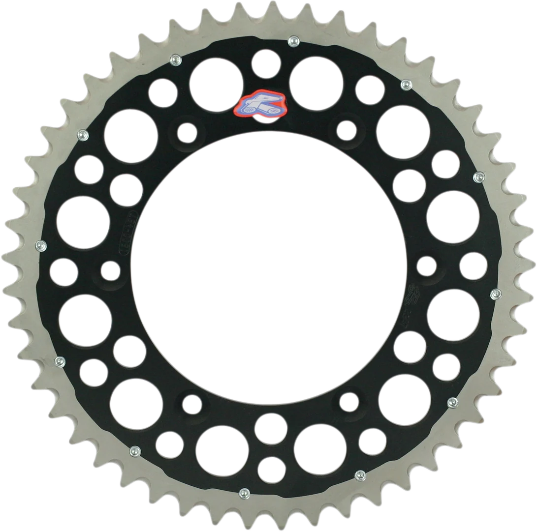 Trusted RENTHAL Twinring Rear Sprocket - 49 Tooth - Black 1500-520-49GPBK Verified