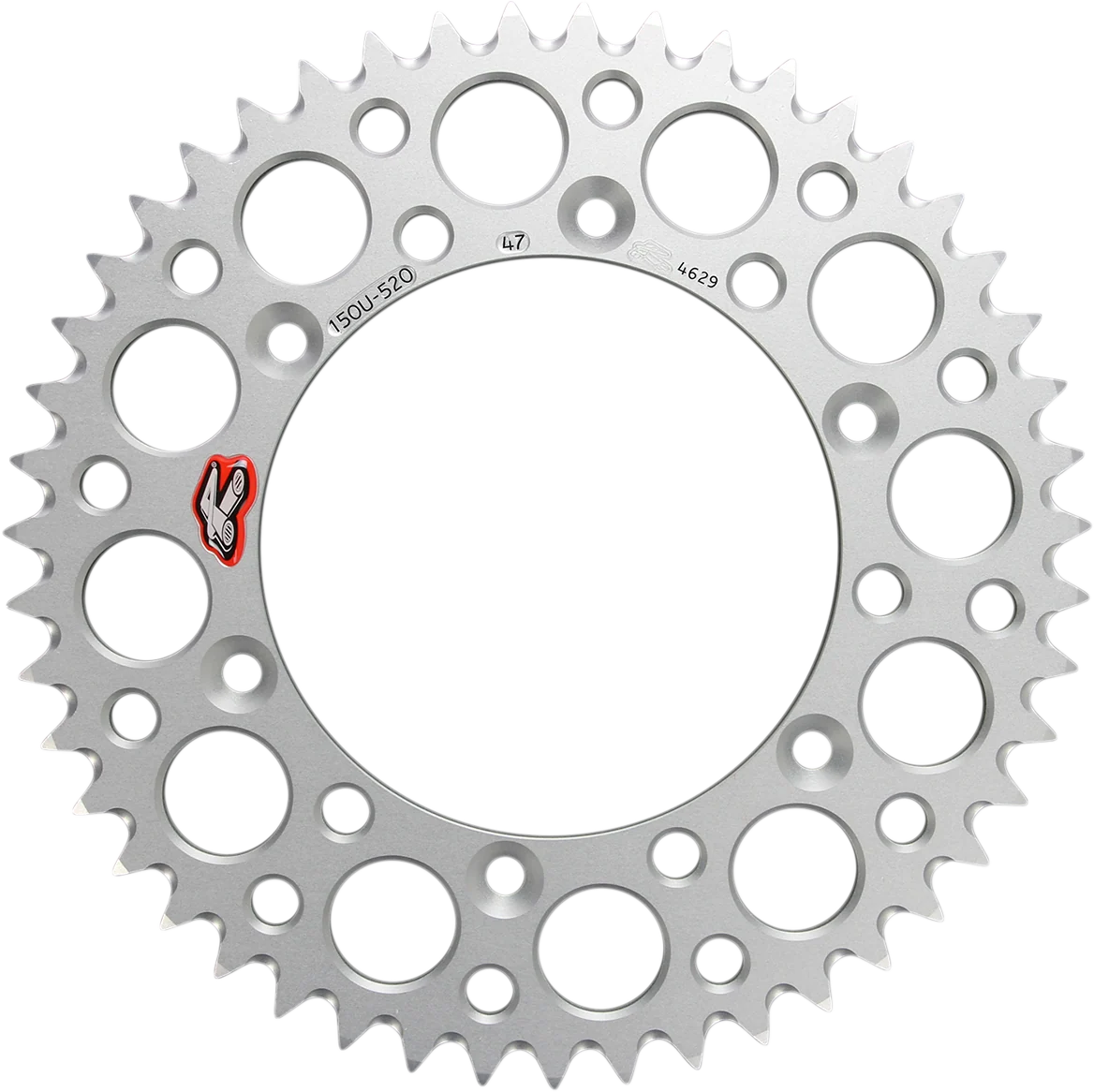 Advanced RENTHAL Sprocket - Rear - 47 Tooth 150U-520-47GBSI Recyclable