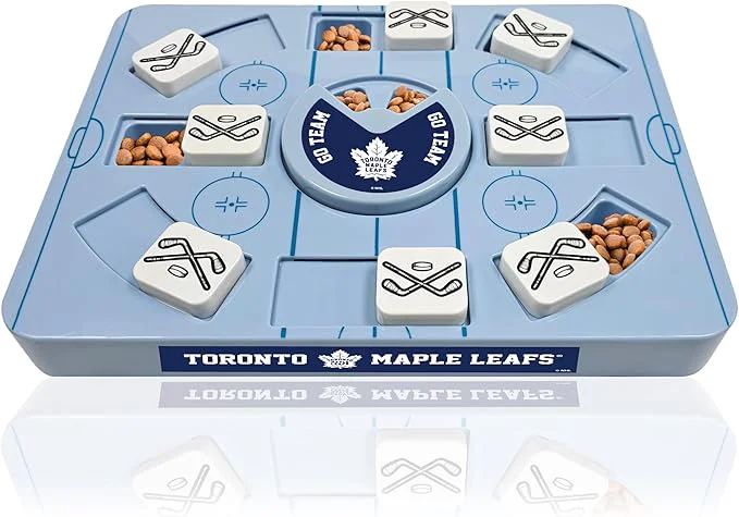 Premium Pets First NHL Toronto Maple Leafs Large Puzzle Toy New Size Interactive Dog Treat Slow Feeding ToyAbout This World-Class