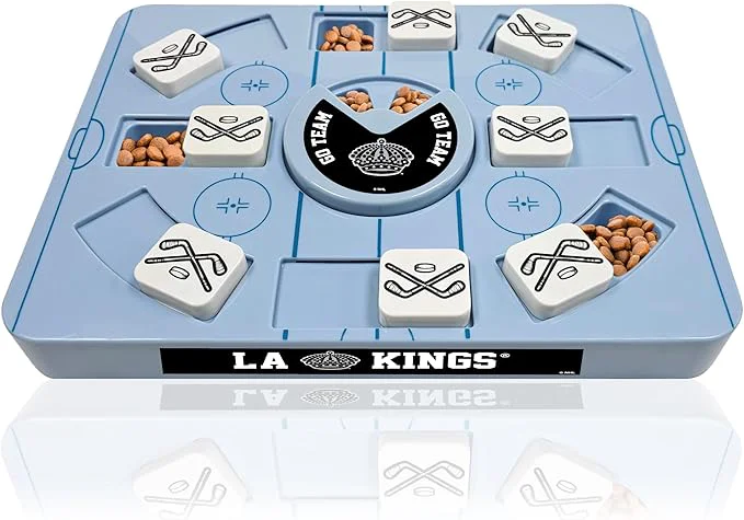 Exclusive Pets First NHL Los Angeles Kings Large Puzzle Toy New Size Interactive Dog Treat Slow Feeding ToyAbout This Carefully Designed