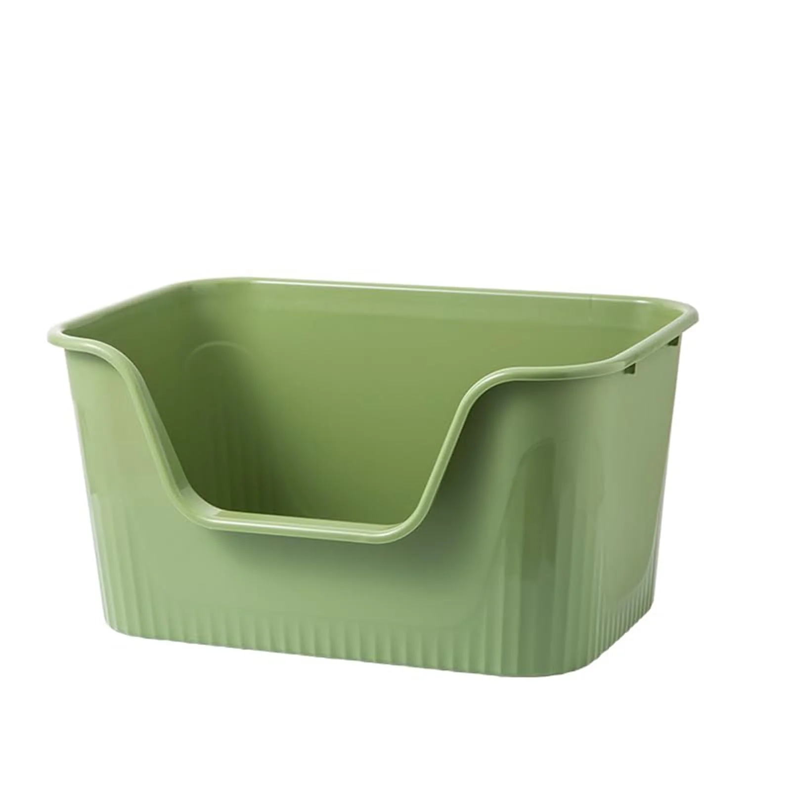 Detailed TownTime Extra Large Litter Box with High Sides – Anti-Splash Tool- Assembly Multi-Cat Jumbo Green Optimized