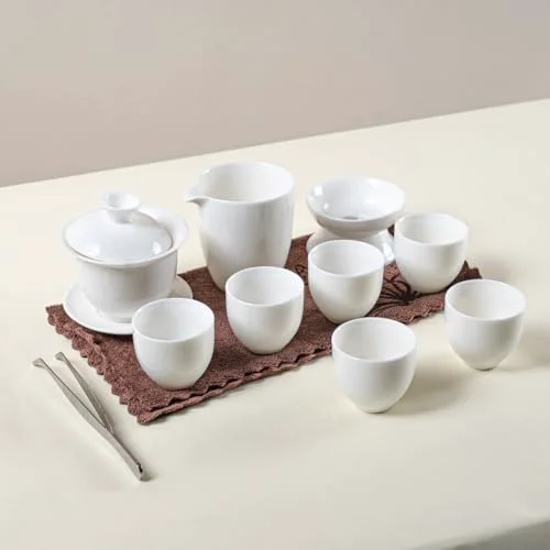 Artisan Gaiwan Tea Set Green