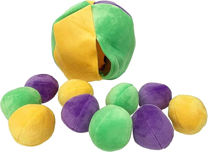 Consistent Midlee Hide a Ball Puzzle Dog Toy with 10 Plush Squeaker Balls Small About This Top-Quality