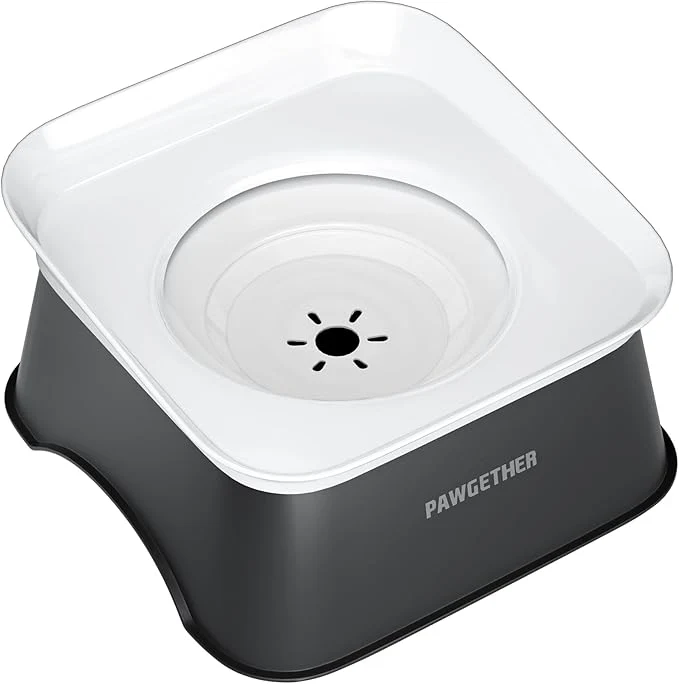 Expertly Made PAWGETHER® No Spill Water Bowl for Dog 2L 68oz Splash Proof Slow Drinking Dog Bowls on Vehicle Travel No Drip Slow Water Bowl for Messy Drinkers for Small to Medium Sized DogsAbout ThisOverview Proven
