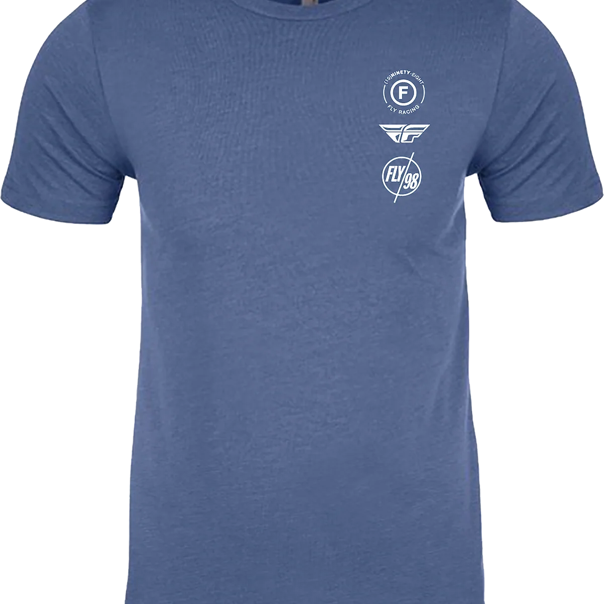 Pure Fly Atom Tee Cool Blue Heather Xl Traditional