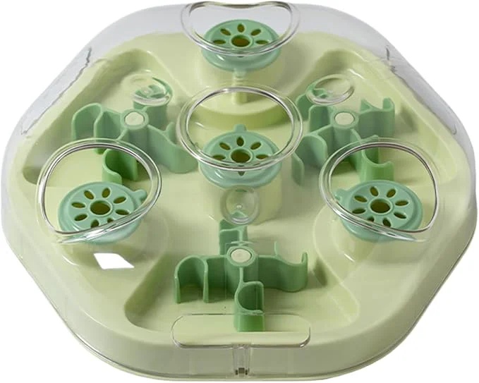 Soft Dog Treat Puzzle - Slow Feeding Game Pet Treat Strategy Toy Reward Based Feeder Stimulating Home Play Boredom Relief Puppy Kitten Medium Large Breed Skill Building Food Activity PuzzleAbout ThisOverview Exclusive