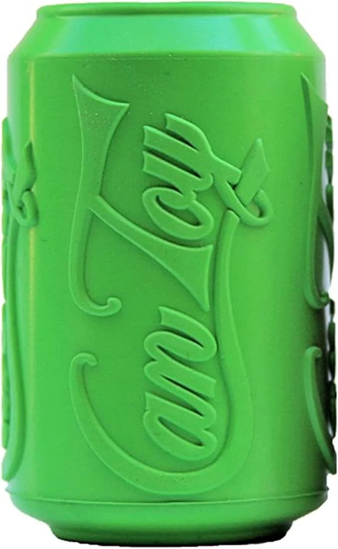 Sophisticated SodaPup Soda Can – Durable Dog Treat Dispenser Chew Toy Made in USA from Non-Toxic Pet Safe Food Safe Natural Rubber Material for Mental Stimulation Problem Chewing Calming Nerves MoreAbout This High-Grade