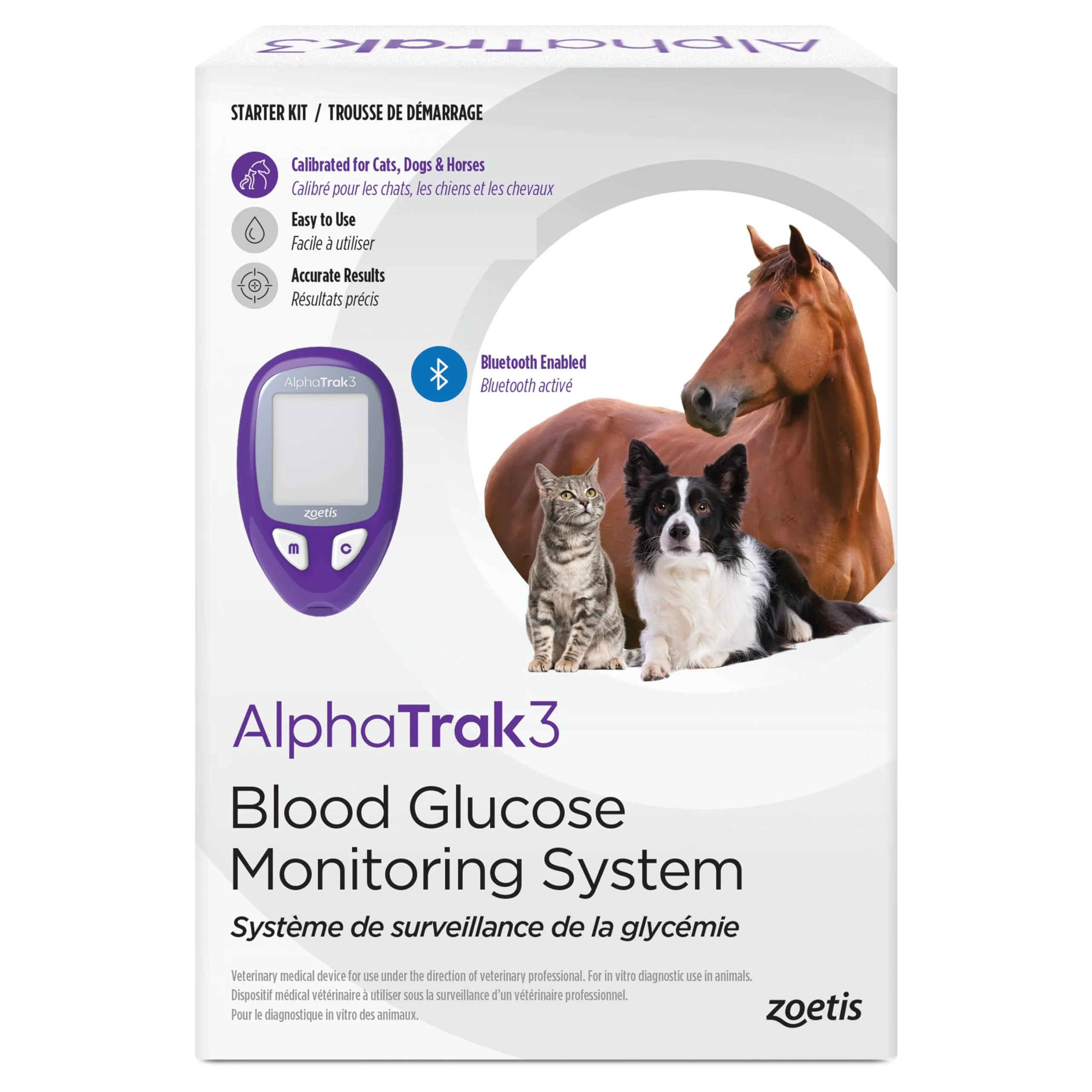 First-Class AlphaTrak 3 Pet Glucose Monitoring Kit — 8-Piece At-Home Clinic Recyclable