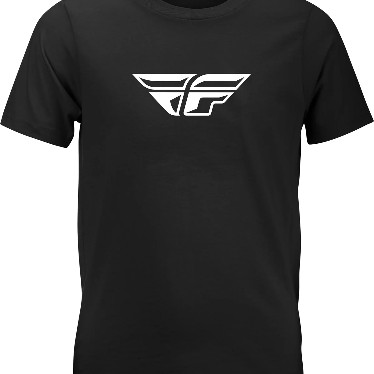 Safe Youth Fly F Wing Tee Black Yl Fine Crafted