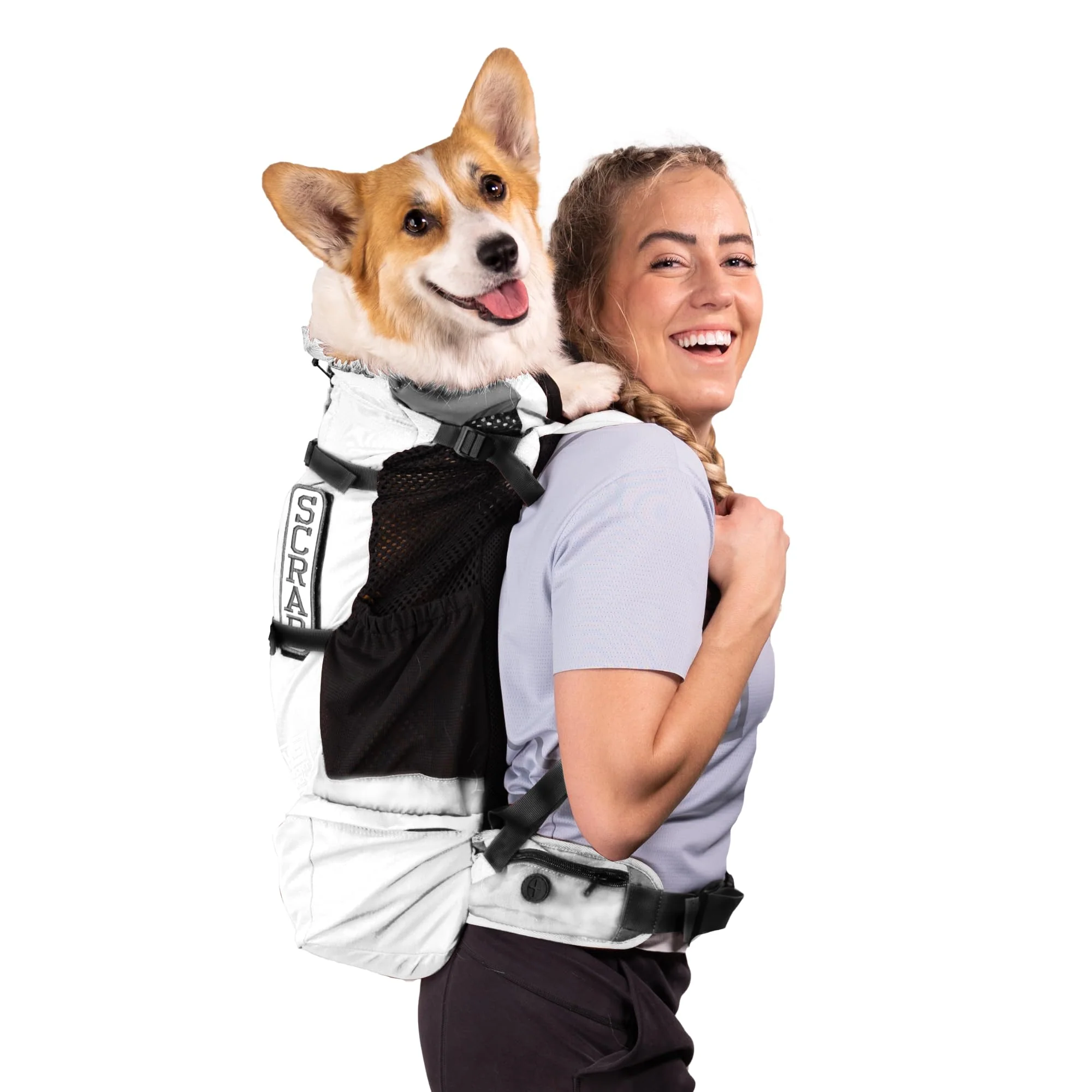 Professional K9 Sport Sack Knavigate Medium Lunar Rock – 17–19 in Back Length Carrier Lightweight