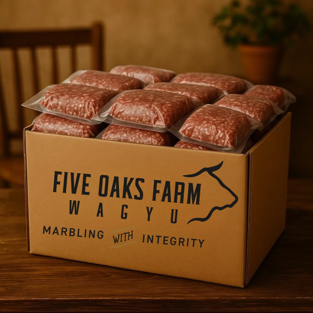 World-Class FOF 10lb Wagyu Ground Beef Bundle Elite
