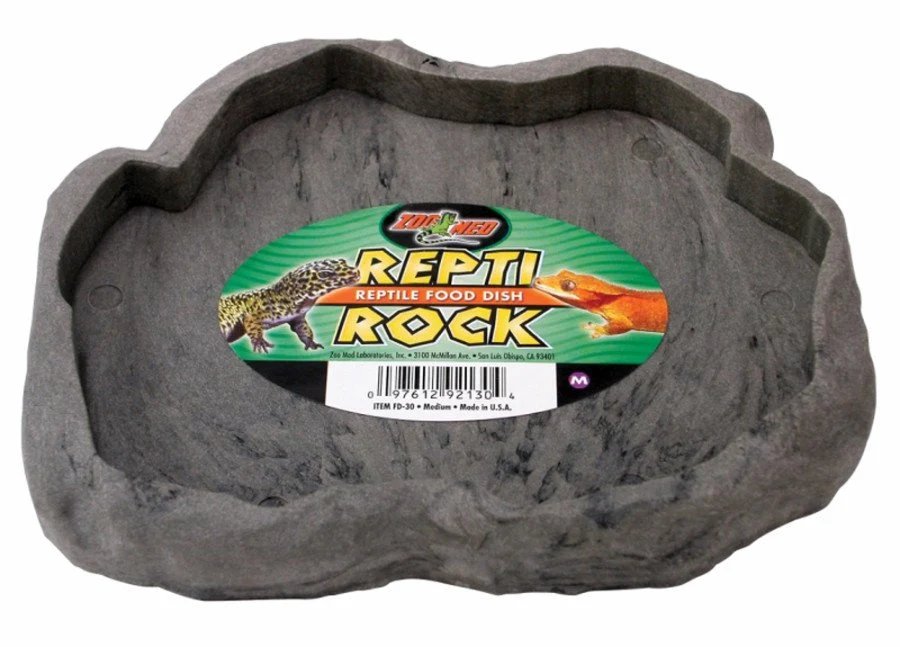 Excellent Zoo Med Repti Rock Food Dish Assorted Medium Consistent