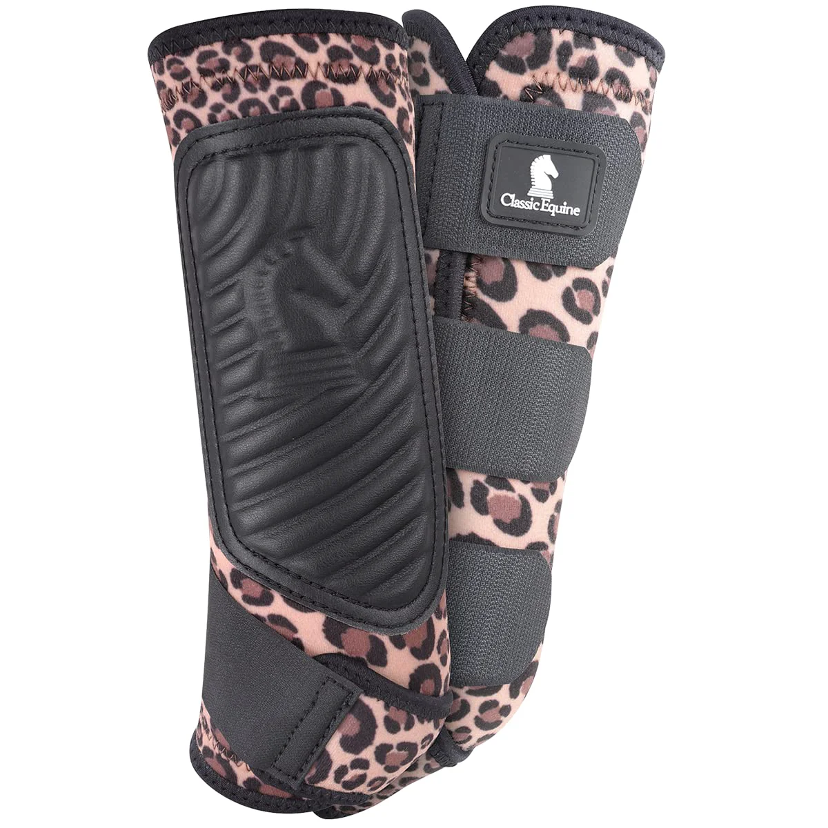 High-Quality Classic Equine ClassicFit Sling Boots Hind – Cheetah Small Refined