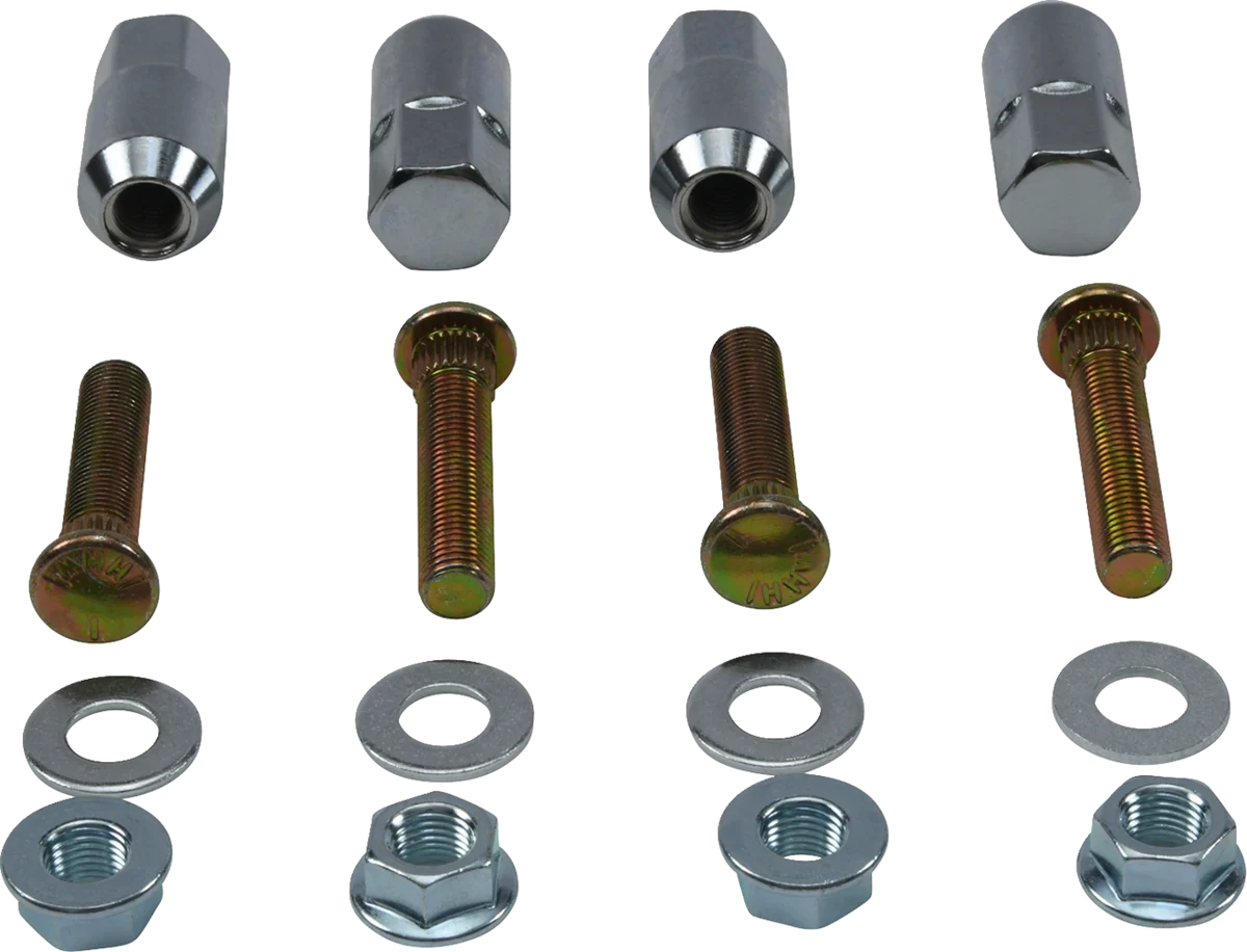 Exceptional MOOSE RACING Wheel Stud Nut Kit - Front - Polaris 85-1130 Original Design