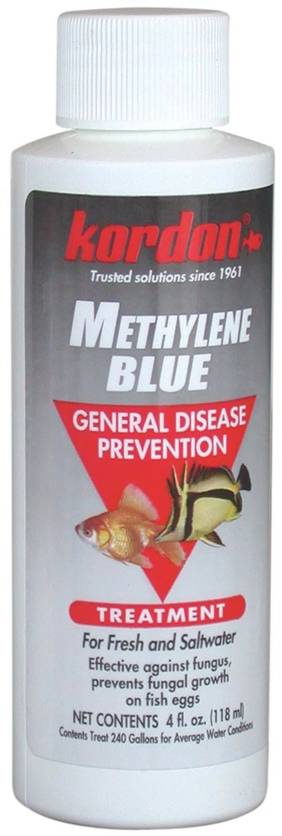 Luxury Kordon Methylene Blue General Disease Prevention Aquarium Treatment 4-oz Minimalist