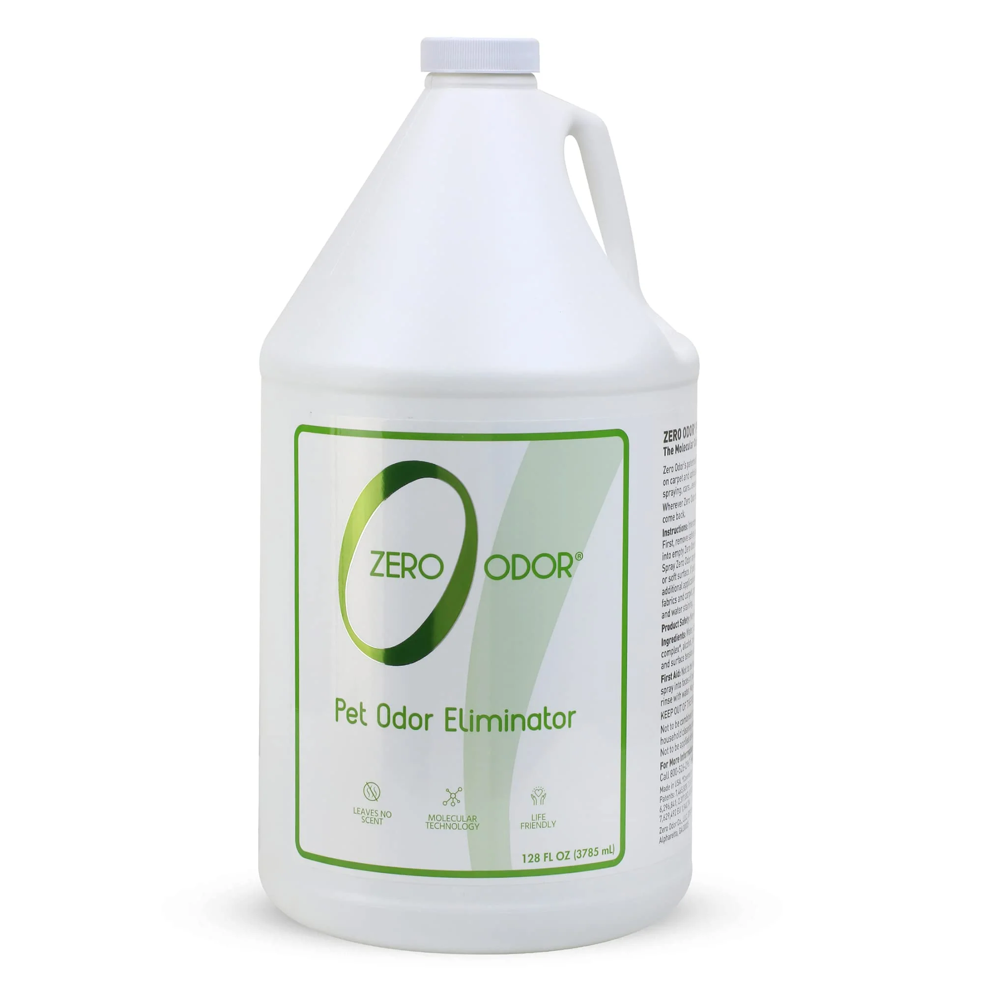 High-Performance Zero Odor Pet Odor Eliminator – Permanently Eliminate Air Surface Odors 128 oz Fast