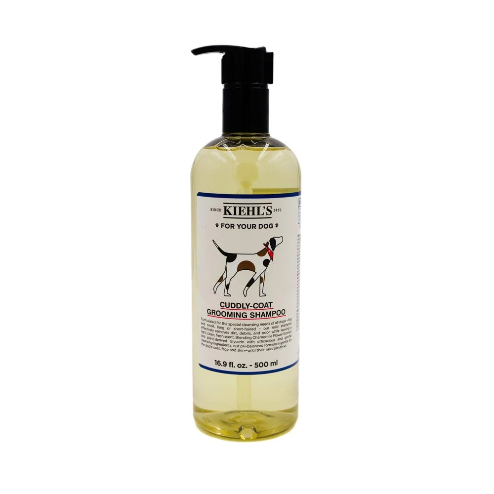 Authentic Kiehl's Cuddly-Coat Grooming Shampoo 500 mL – Gentle Soap- Dog Shampoo with Lavender Contemporary