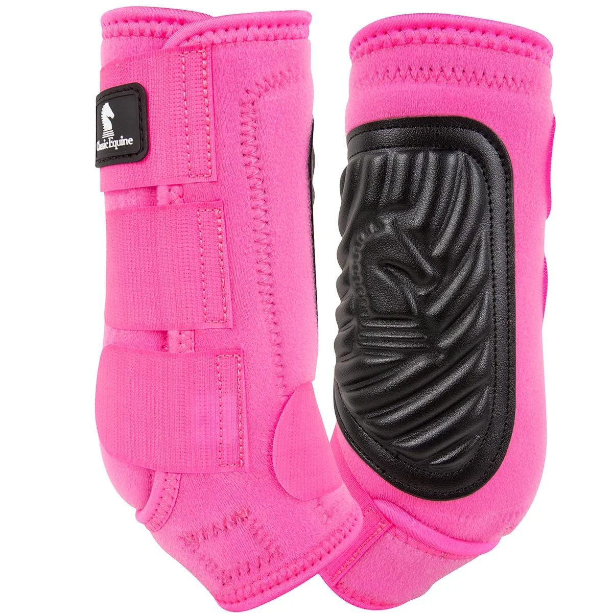 Long-Lasting Classic Equine Classic Fit Front Boots Hot Pink Large Selected