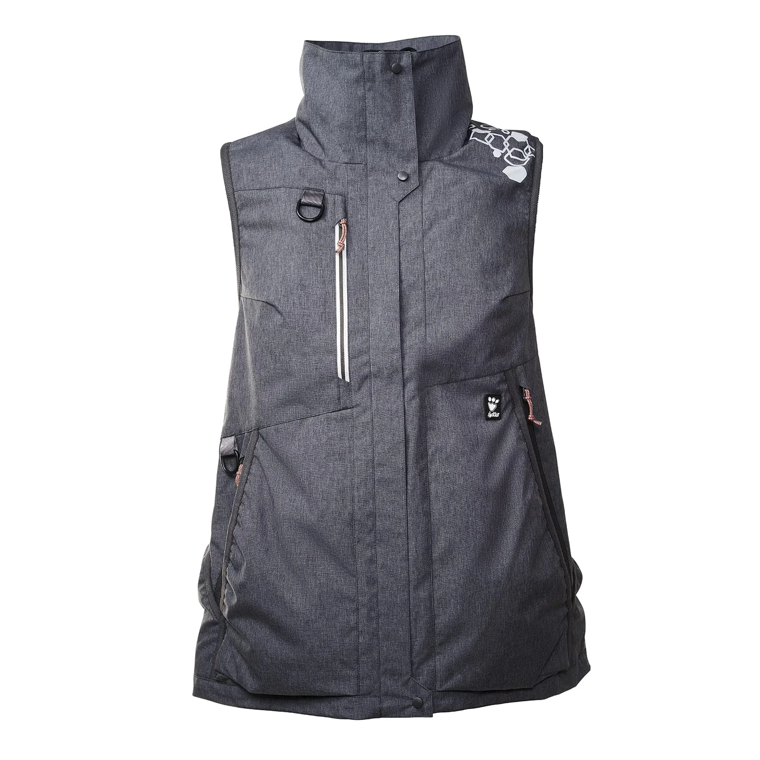 Green Hurtta ECO Training Vest for People - Blackberry S Recycled Breathable Training Vest First-Class